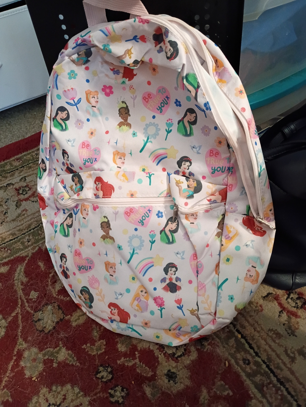 Brand New Princess Disney Pino Print Backpack